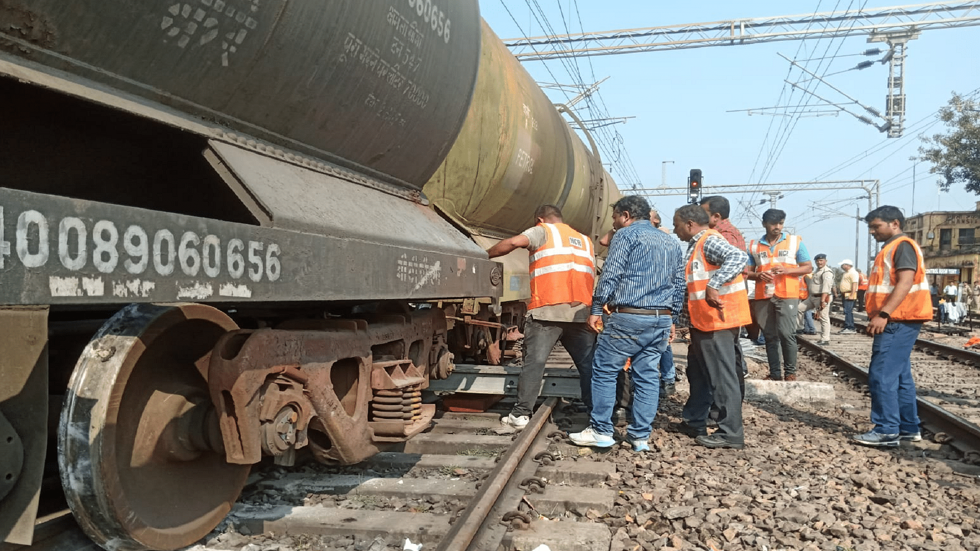 झाँसी मालगाड़ी हादसा