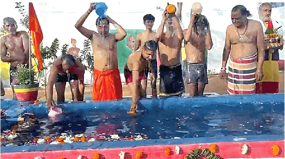 झाँसी जिला कारागार गंगा स्नान