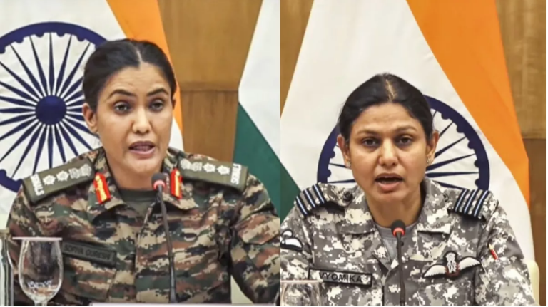 ऑपरेशन सिंदूर: कर्नल सोफिया कुरैशी और विंग कमांडर व्योमिका सिंह